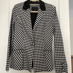 Guess plaid blazer